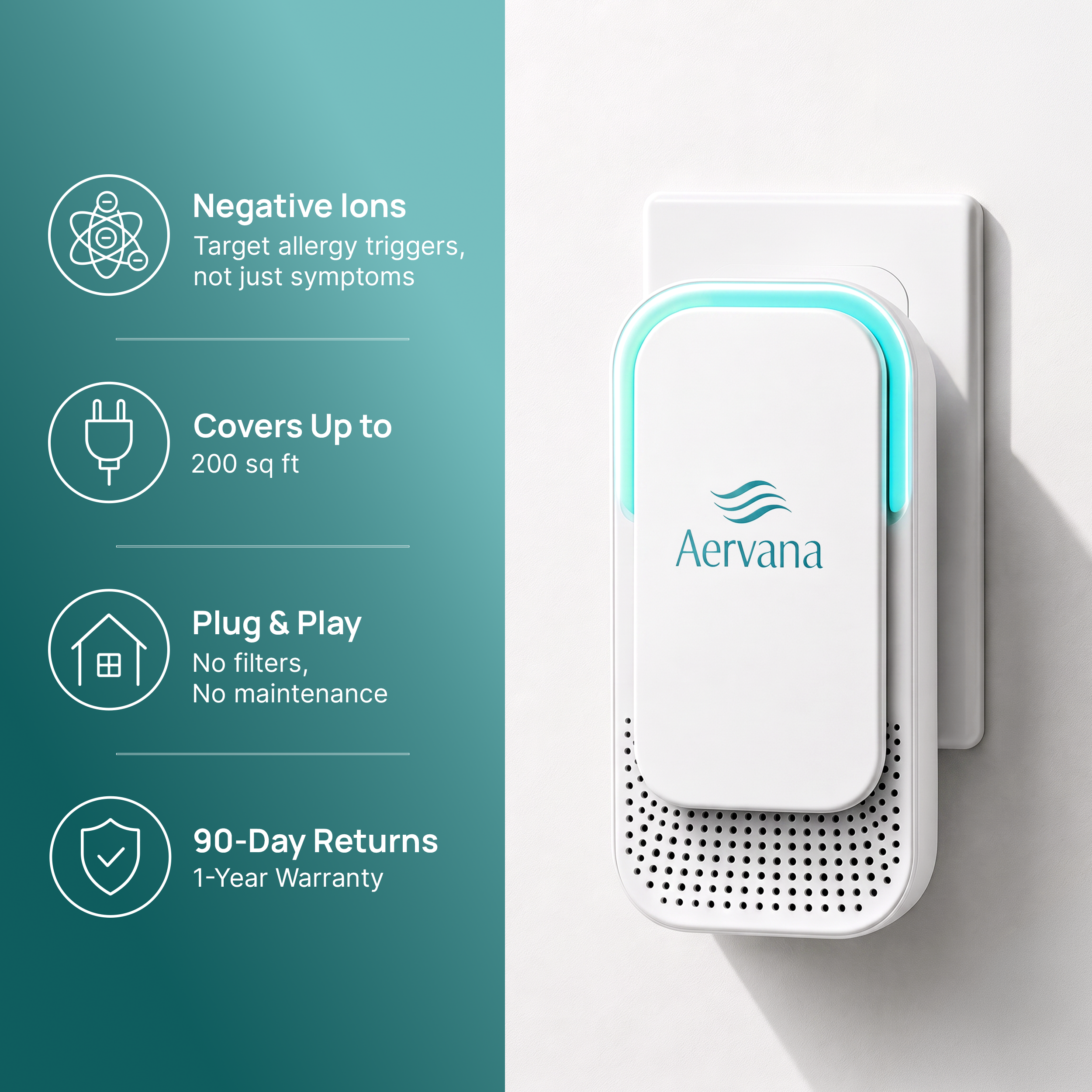 Aervana Mini Home Air Purifer